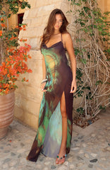 Secret Sounds Maxi Dress Butterfly Dreams