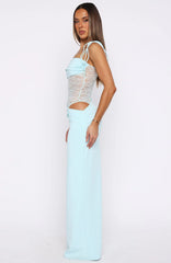 Compliment Me Maxi Dress Baby Blue