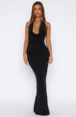 Vacation Time Maxi Dress Black