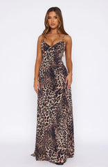 A Day In Nice Maxi Dress Leopard